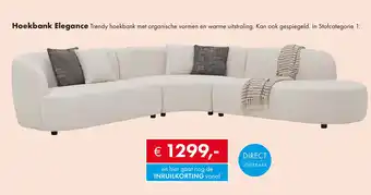 Woonsquare Hoekbank Elegance aanbieding