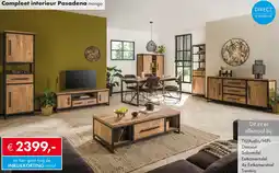 Woonsquare Compleet interieur Pasadena mango aanbieding