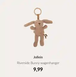 Babypark Jollein Riverside Bunny wagenhanger aanbieding