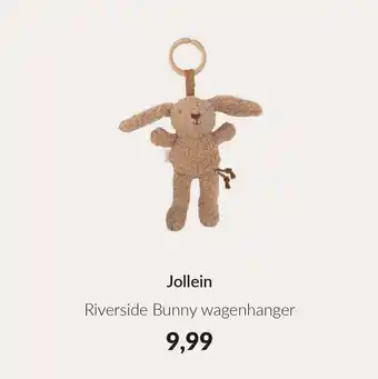 Babypark Jollein Riverside Bunny wagenhanger aanbieding