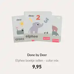 Babypark Done by Deer Elphee boekje tellen aanbieding