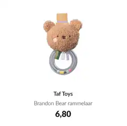 Babypark Taf Toys Brandon Bear rammelaar aanbieding