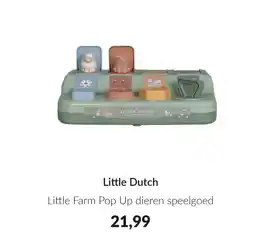 Babypark Little Dutch Little Farm Pop Up dieren speelgoed aanbieding