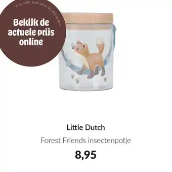 Babypark Little Dutch Forest Friends insectenpotje aanbieding