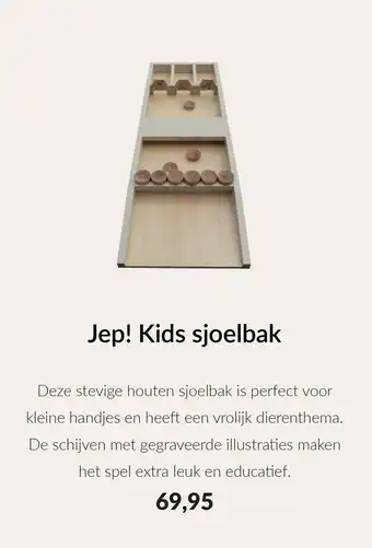 Babypark Jep! Kids sjoelbak aanbieding