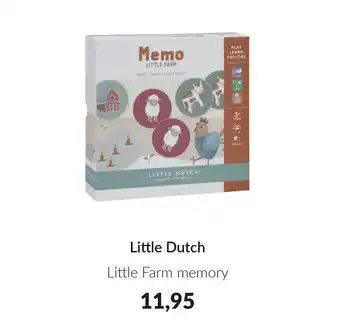 Babypark Little Dutch Little Farm memory aanbieding