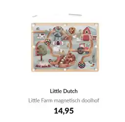 Babypark Little Dutch Little Farm magnetisch doolhof aanbieding