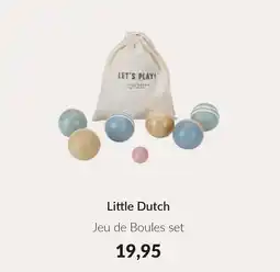 Babypark Little Dutch Jeu de Boules set aanbieding