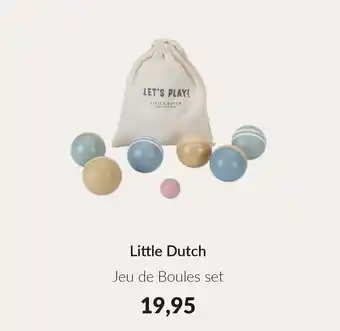 Babypark Little Dutch Jeu de Boules set aanbieding
