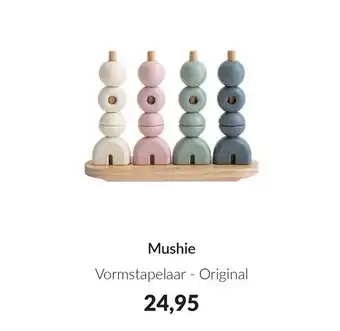Babypark Mushie Vormstapelaar - Original aanbieding