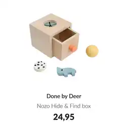Babypark Done by Deer Nozo Hide & Find box aanbieding