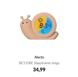 Babypark Alecto BC110BE Slaaptrainer beige aanbieding