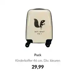 Babypark Puck Kinderkoffer aanbieding