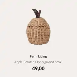 Babypark Ferm Living Apple Braided Opbergmand Small aanbieding