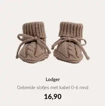 Babypark Lodger Gebreide slofjes aanbieding