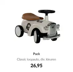 Babypark Puck Classic loopauto aanbieding