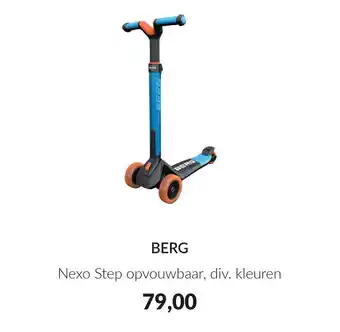Babypark BERG Nexo Step opvouwbaar aanbieding