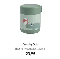 Babypark Done by Deer Thermos voedselpot aanbieding