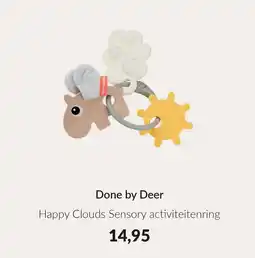 Babypark Done by Deer Happy Clouds Sensory activiteitenring aanbieding