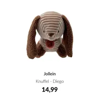 Babypark Jollein Knuffel - Diego aanbieding