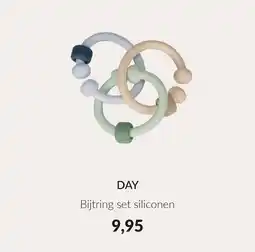 Babypark DAY Bijtring set siliconen aanbieding
