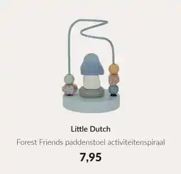 Babypark Little Dutch Forest Friends paddenstoel activiteitenspiraal aanbieding