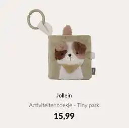 Babypark Jollein Activiteitenboekje - Tiny park aanbieding