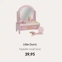 Babypark Little Dutch Kaptafel small hout aanbieding