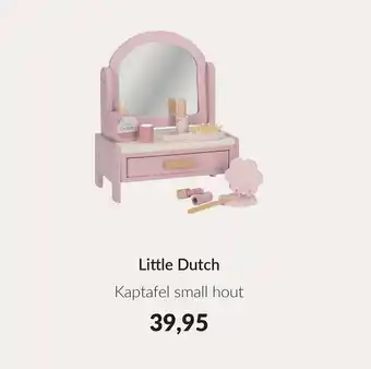 Babypark Little Dutch Kaptafel small hout aanbieding