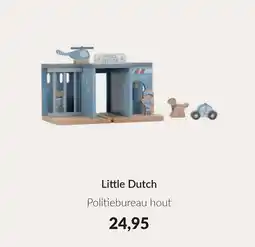 Babypark Little Dutch Politiebureau hout aanbieding