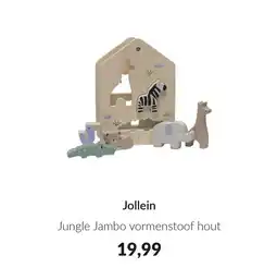 Babypark Jollein Jungle Jambo vormenstoof hout aanbieding
