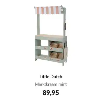 Babypark Little Dutch Marktkraam mint aanbieding