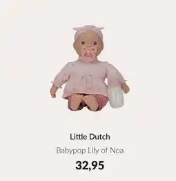 Babypark Little Dutch Babypop Lily of Noa aanbieding