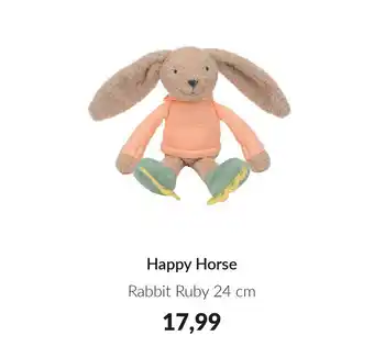 Babypark Happy Horse Rabbit Ruby aanbieding