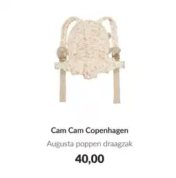 Babypark Cam Cam Copenhagen Augusta poppen draagzak aanbieding