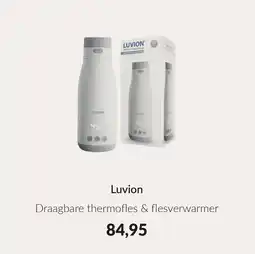 Babypark Luvion Draagbare thermofles & flesverwarmer aanbieding