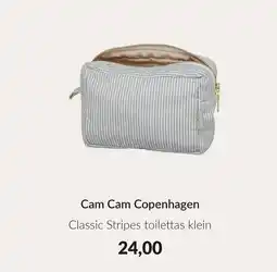 Babypark Cam Cam Copenhagen Classic Stripes toilettas klein aanbieding