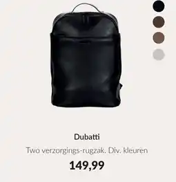 Babypark Dubatti Two verzorgings-rugzak. aanbieding