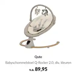 Babypark Qute Babyschommelstoel Q-Rocker 2.0, aanbieding