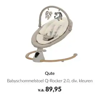 Babypark Qute Babyschommelstoel Q-Rocker 2.0, aanbieding