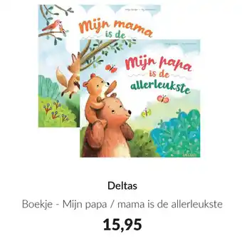 Babypark Deltas Boekje Mijn papa / mama is de allerleukste aanbieding