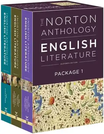 Amazon The Norton Anthology of English Literature: Package 2: 1 aanbieding