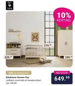 Van Asten BabySuperstore Babykamer Geneve Clay aanbieding