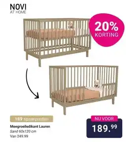 Van Asten BabySuperstore Meegroeiledikant Lauren aanbieding
