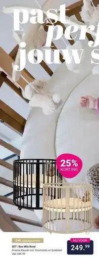 Van Asten BabySuperstore SET | Box Mila Rond aanbieding