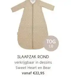Van Asten BabySuperstore SLAAPZAK ROND aanbieding