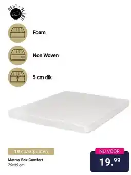 Van Asten BabySuperstore Matras Box Comfort aanbieding