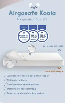 Van Asten BabySuperstore Matras Ledikant + Topper ZZZOO aanbieding