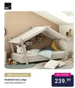 Van Asten BabySuperstore Kinderbed Huis Lodge aanbieding