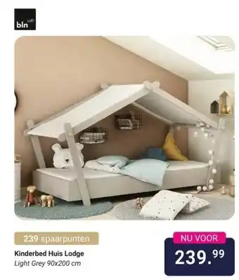 Van Asten BabySuperstore Kinderbed Huis Lodge aanbieding